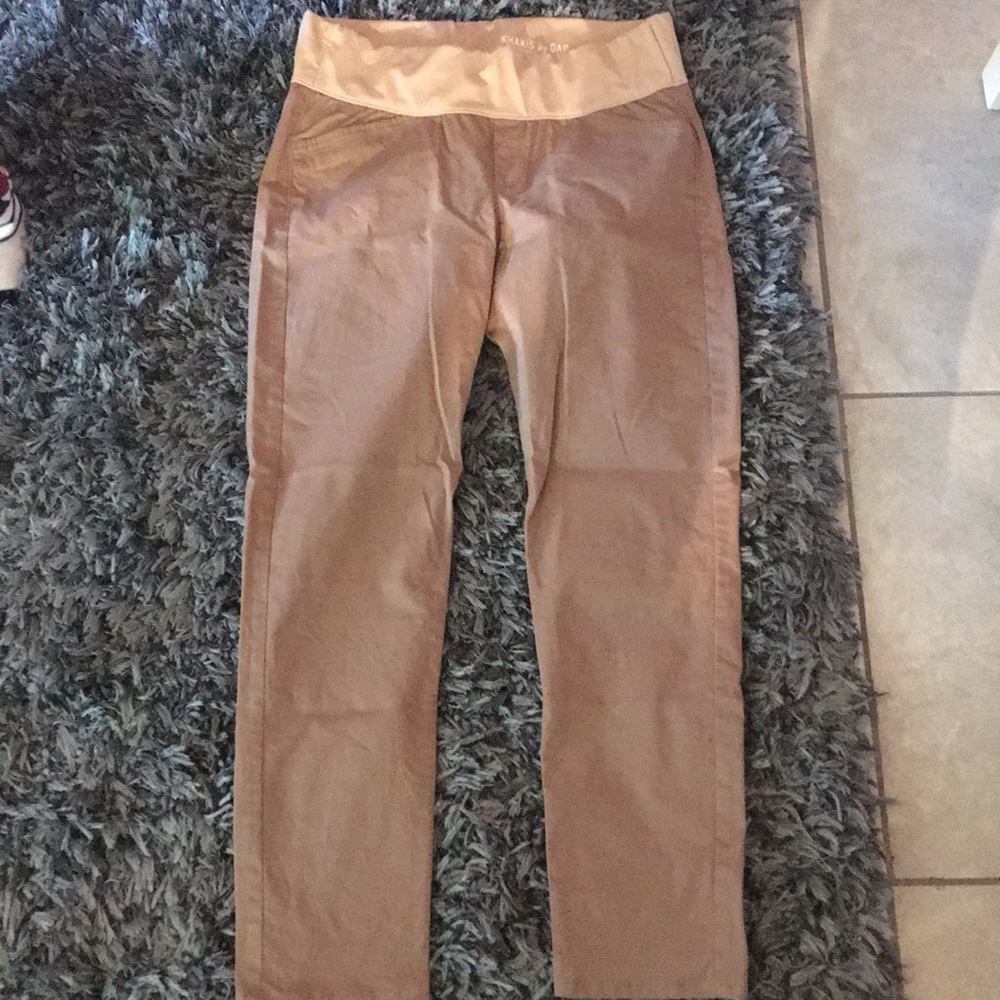 Gap Maternity khakis